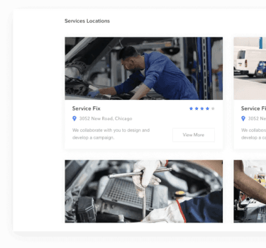 Fixbreakdown service work space mobile