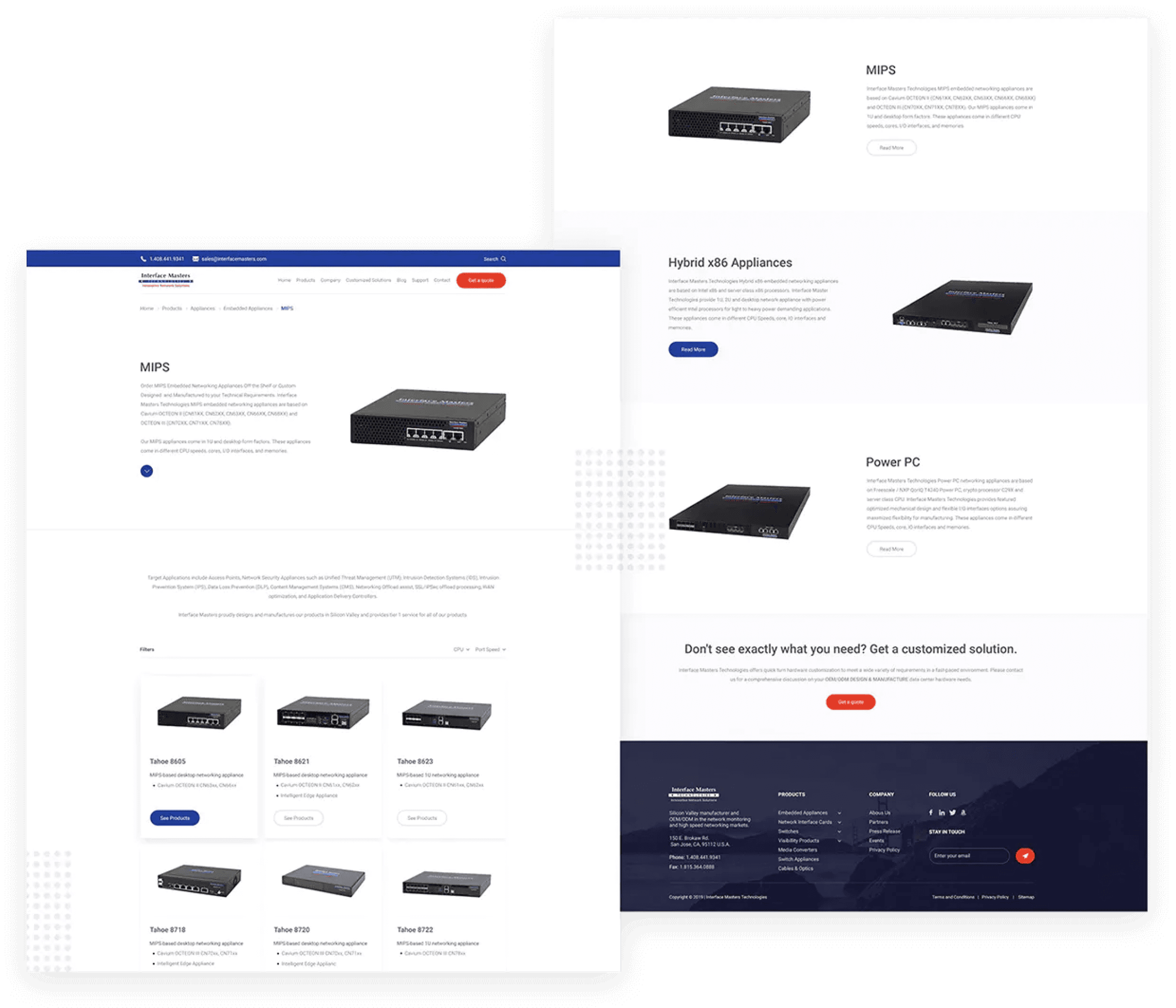Other interior pages are designed to make great user experience and keep everything in line with the branding and landing pages design.