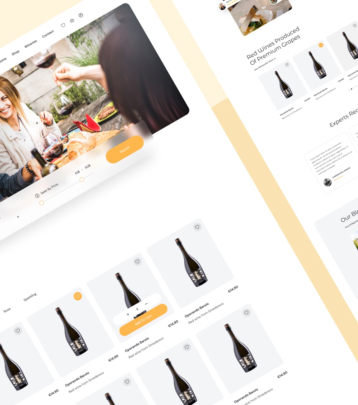 Attractive Design for eCommerce websites create by Intellrocket