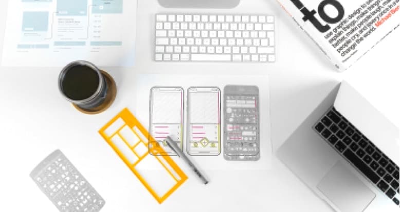 wireframing on mobile