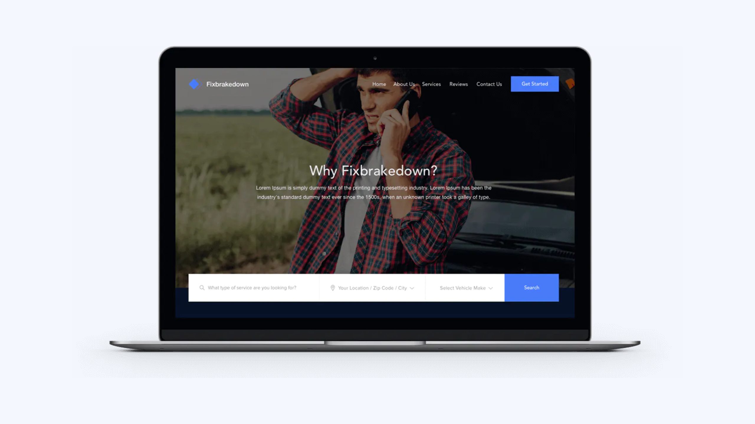 Homepage of company based in the Silicon Valley.