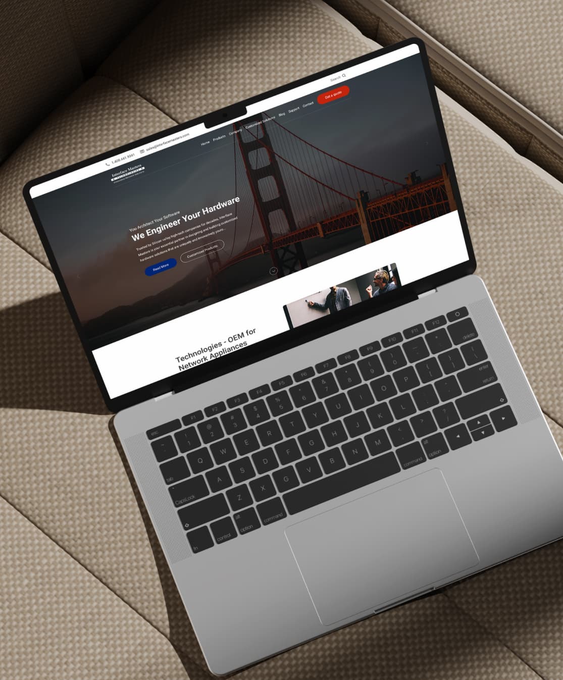 Creating a new website design prominent in the corporate world. Linked to other services that the company uses to help them digitize their business.