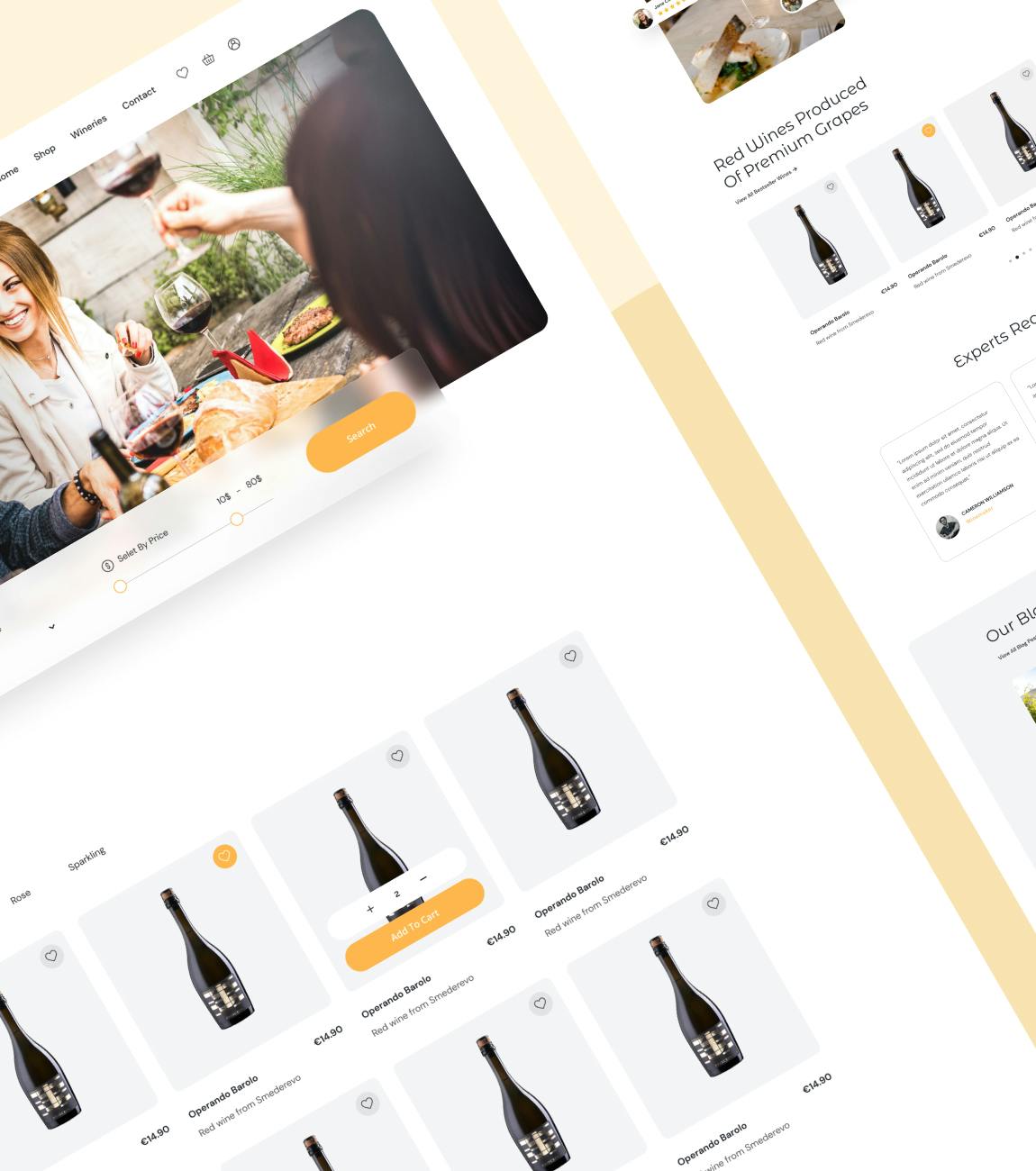 Attractive Design for eCommerce websites create by Intellrocket