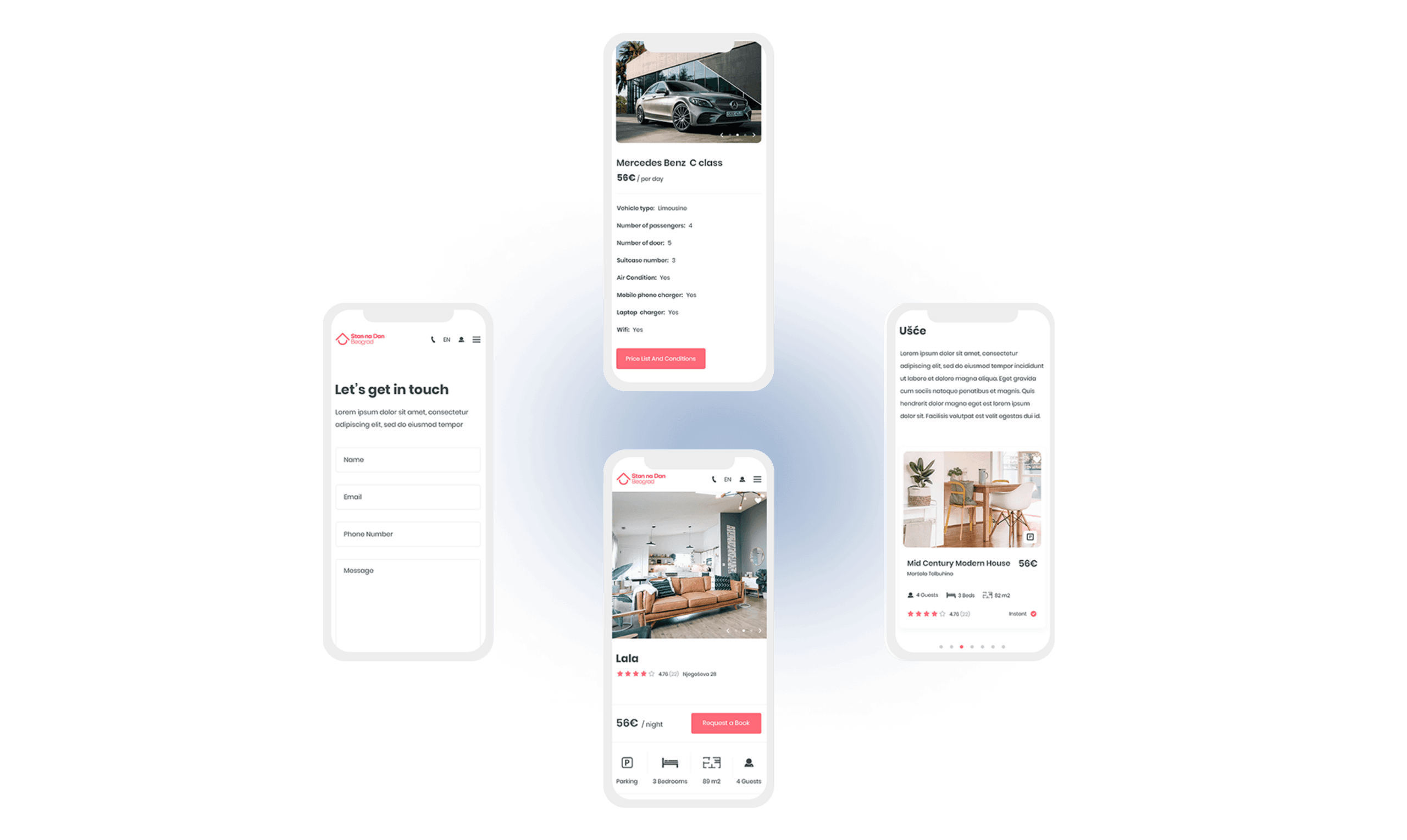 apartments are a multivendor system that looks great on mobile devices