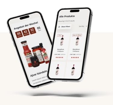 mobile ecommerce homepage design for online on mobile devices