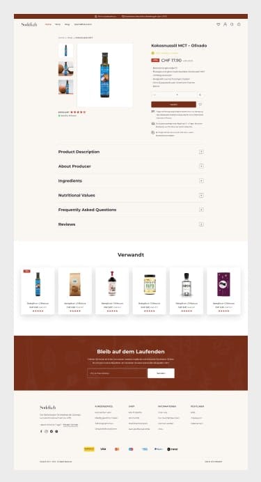 product landing page woocommerce